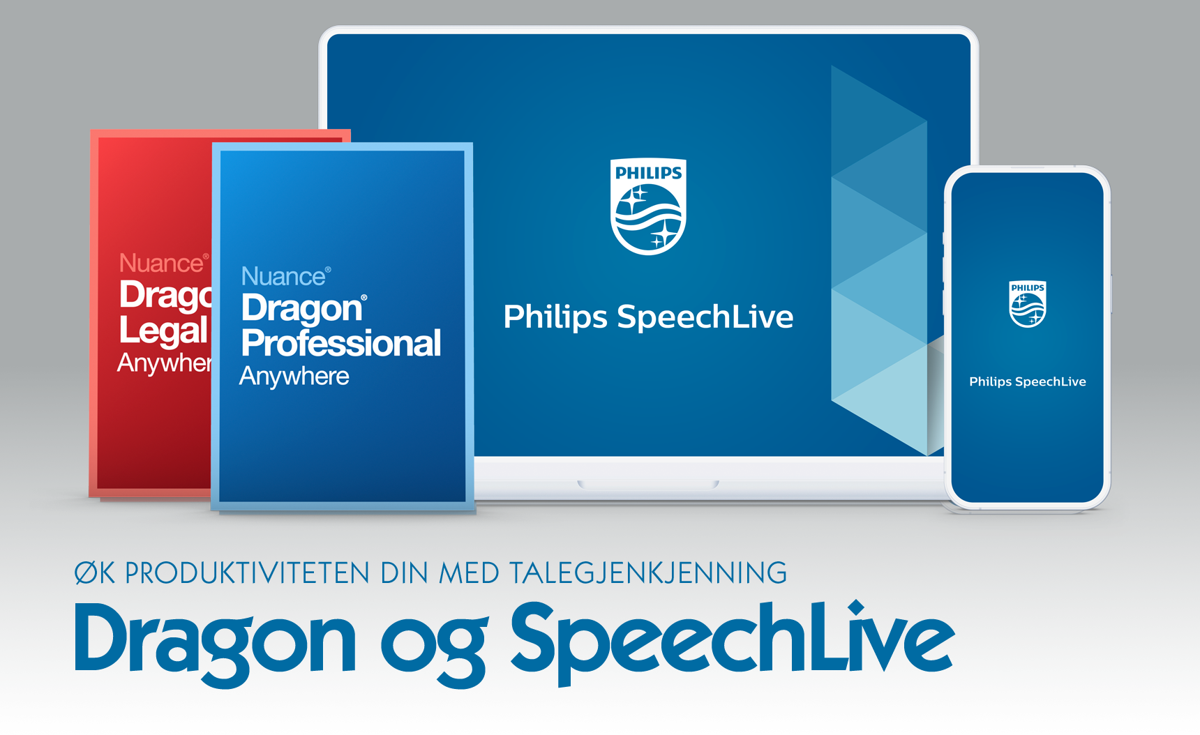 SpeechLive og Dragon
